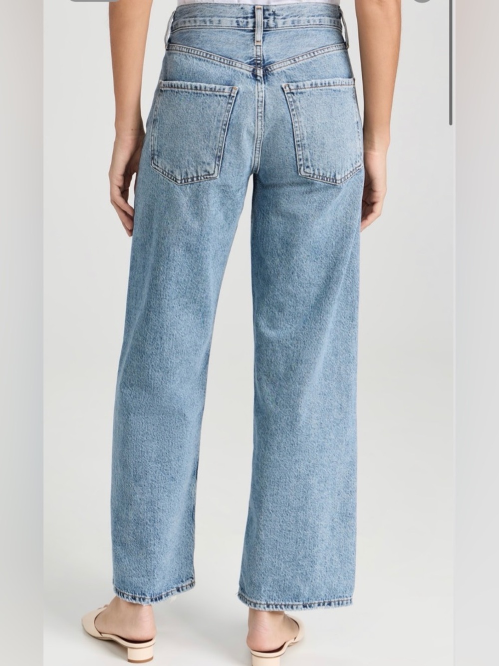 Agolde Ren Wide-Leg High-Rise Jeans NWT - Picture 2 of 6